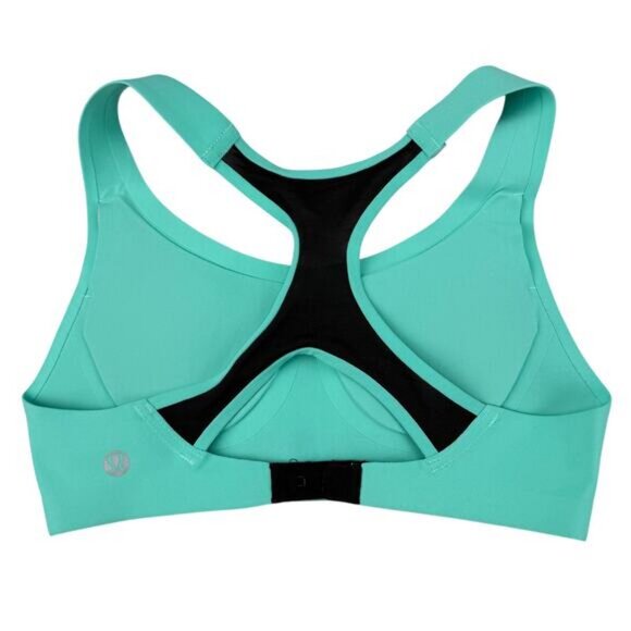 Lululemon Bitty Bracer Sports Bra (B-C cup) In Bali Breeze / Black Size 32A - Picture 5 of 8